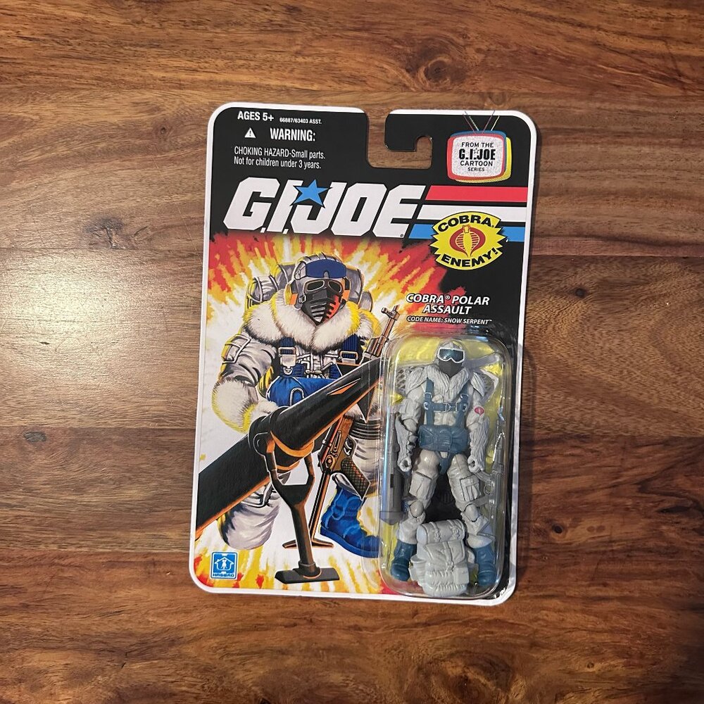 GI Joe MOC 25th Anniversary Snow Serpent